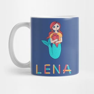 School Enrollment Mermaid Lena Mug